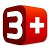 3 Plus TV Network Logo