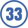 33 Mile Radius Logo