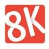 8k Miles Media Logo
