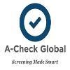 A Check Global Logo