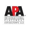 APA INTERNATIONAL PLACEMENT CONSULTANTS Logo