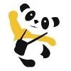 Backpacker Panda Logo