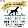 Becky's Pet Care Logo