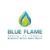 Blue Flame Heating and Air Conditioning Logo