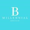 Blue Millennial Logo
