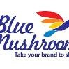 Blue Mushroom Logo
