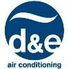 D&E Air Conditioning Logo
