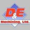 D & E Machining Logo
