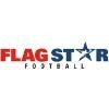 Flag Star Football Logo
