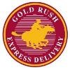 Gold Rush Express Delivery Logo