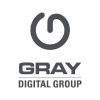 Gray Web Technology + Design Logo