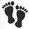 HR Footprints Logo