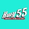 Hwy 55 Burgers Shakes & Fries Logo