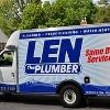 Len The Plumber Logo