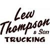 Lew Thompson & Son Trucking Logo