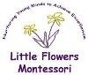 LITTLE FLOWERS MONTESSORI Logo