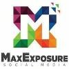 MaxExposure Social Media Logo