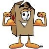 Muscular Moving Men Logo