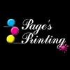 Page's Printing Logo