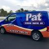 Pat Plumbing, Heating and Air Conditioning Logo