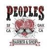 Peoples Barber & Shop Logo