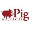 Pig & a Jelly Jar Logo