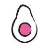 Pink Avocado Catering Logo