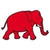 Red Elephant Pizza Logo