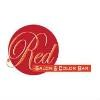 Red Salon & Color Bar Logo
