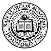 San Marcos BaptiSaint Academy Logo