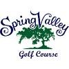 Spring Valley Golf Course Logo