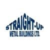 Straight-Up Metal Buildings Logo
