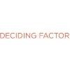 The Deciding Factor Logo