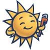 The Sunny Plumber Logo