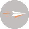 Unlimited Parcel Express Delivery Service Logo