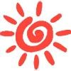 Web Design Sun Logo