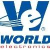 WORLD electronics Logo